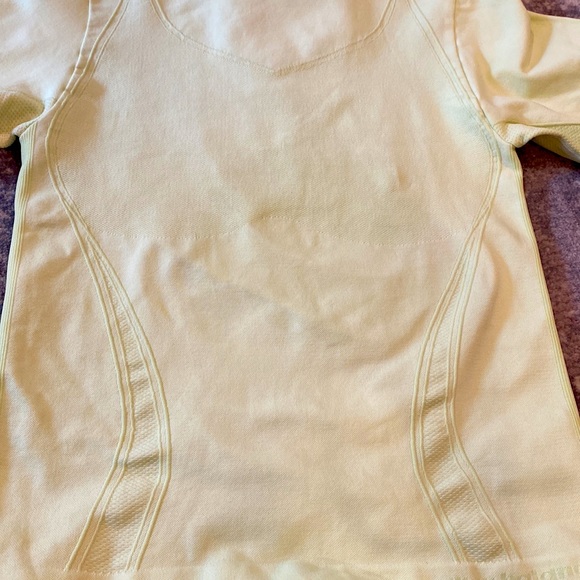 NEW BALANCE LIME GREEN STRETCHY TOP - Picture 12 of 15